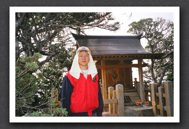 玉山西峰的神社