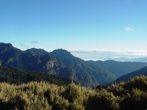 三六九山莊前的視野